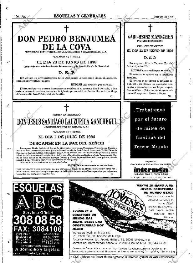 ABC MADRID 28-06-1996 página 106