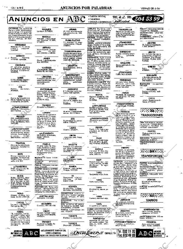 ABC MADRID 28-06-1996 página 126