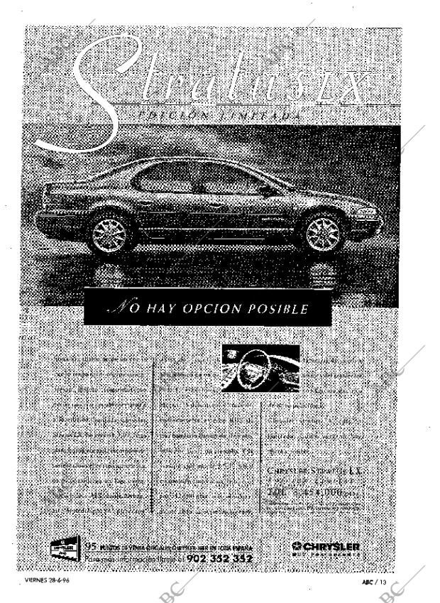 ABC MADRID 28-06-1996 página 13