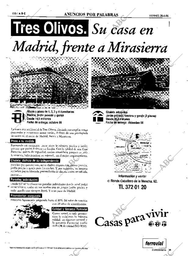 ABC MADRID 28-06-1996 página 130