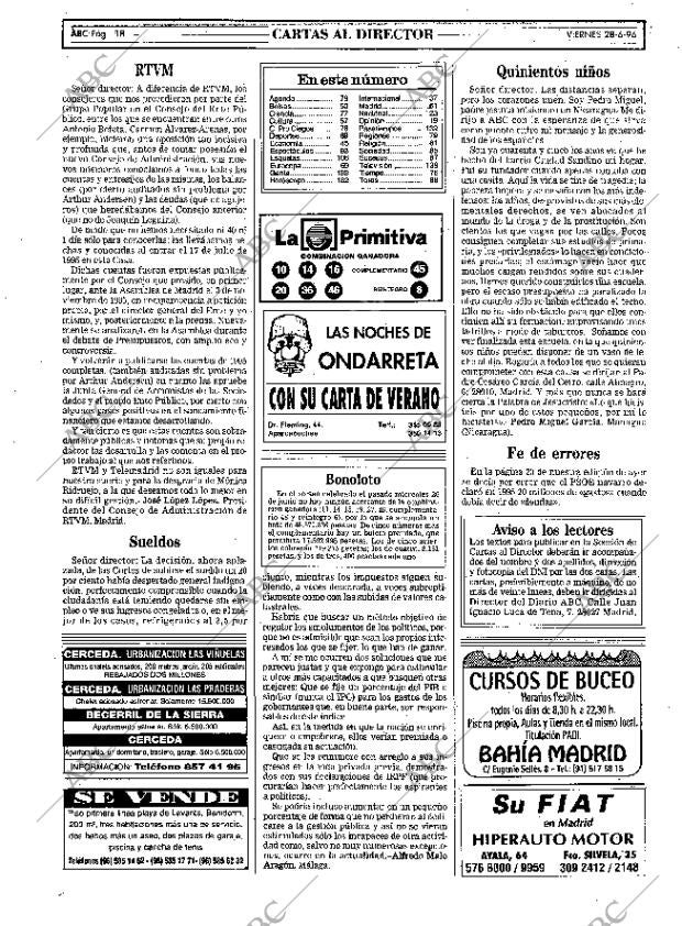 ABC MADRID 28-06-1996 página 18