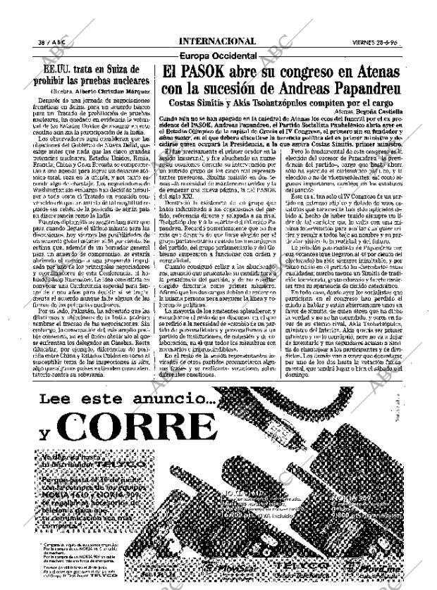 ABC MADRID 28-06-1996 página 38