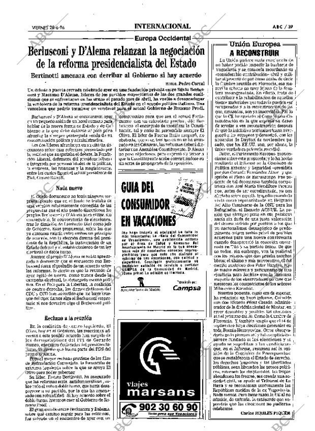 ABC MADRID 28-06-1996 página 39