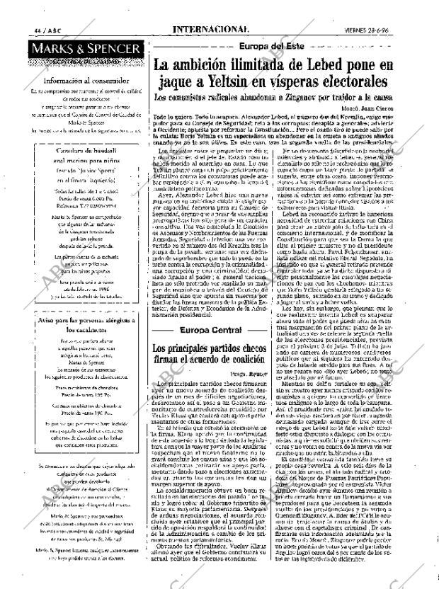 ABC MADRID 28-06-1996 página 44
