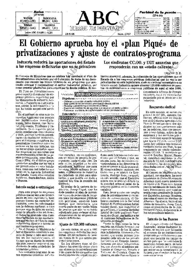 ABC MADRID 28-06-1996 página 45