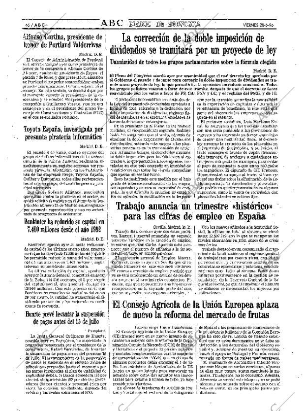 ABC MADRID 28-06-1996 página 46