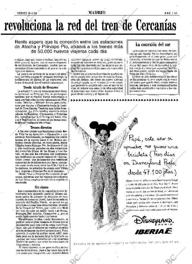 ABC MADRID 28-06-1996 página 65