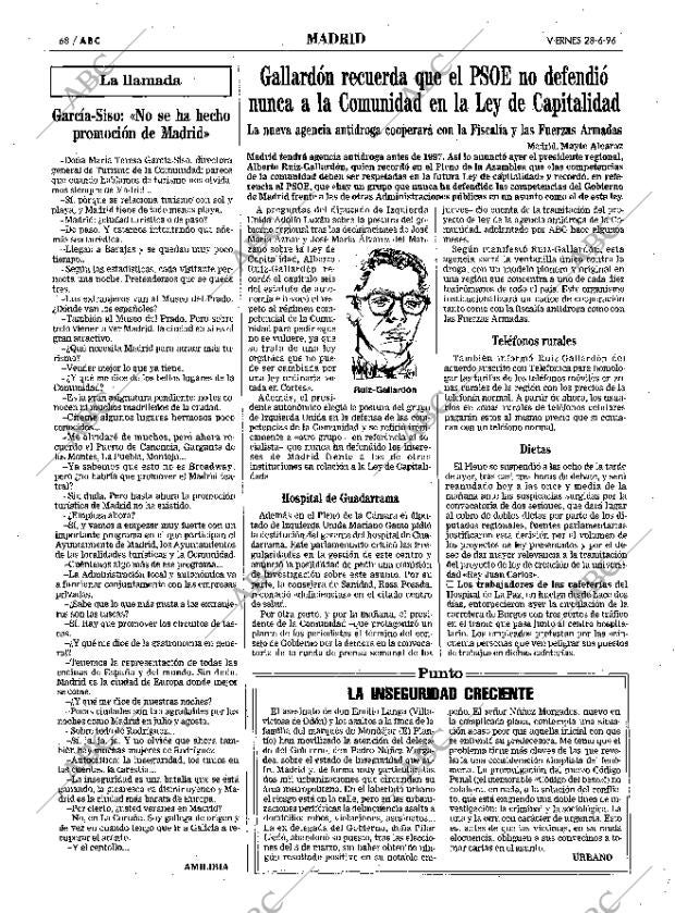 ABC MADRID 28-06-1996 página 68