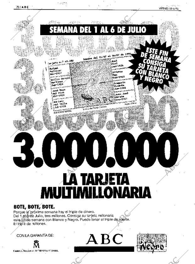 ABC MADRID 28-06-1996 página 70