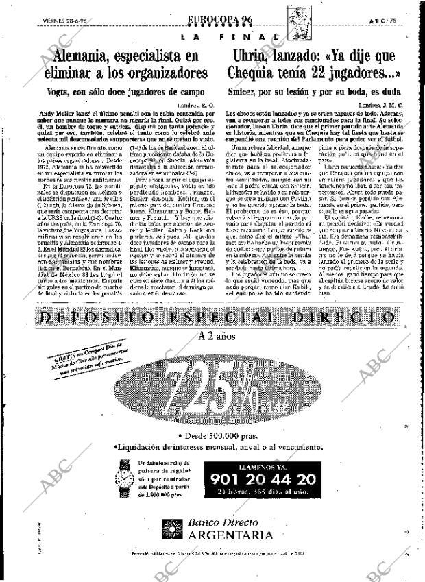 ABC MADRID 28-06-1996 página 75