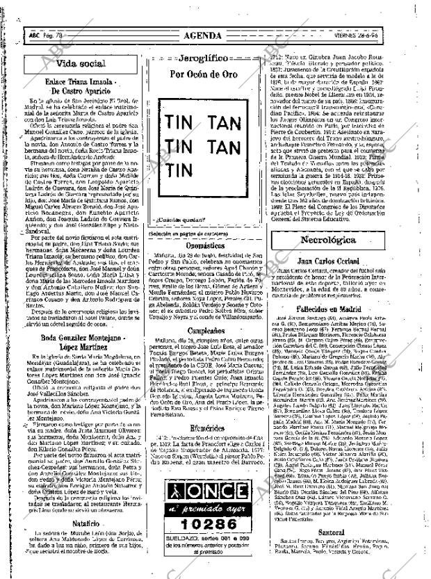 ABC MADRID 28-06-1996 página 78