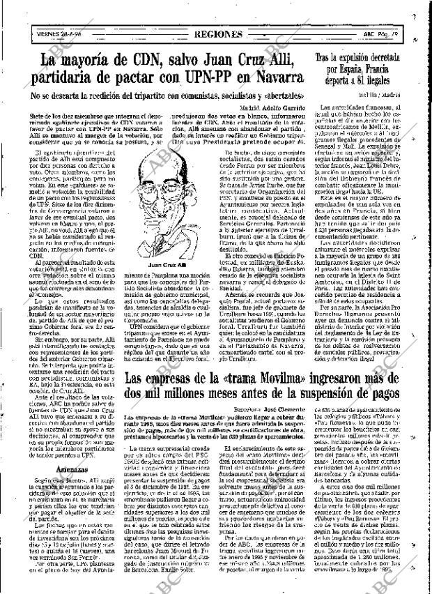 ABC MADRID 28-06-1996 página 79