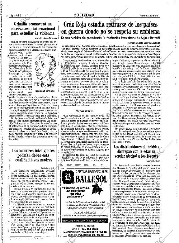 ABC MADRID 28-06-1996 página 86