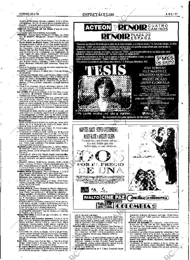 ABC MADRID 28-06-1996 página 97