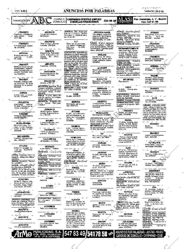 ABC MADRID 29-06-1996 página 114