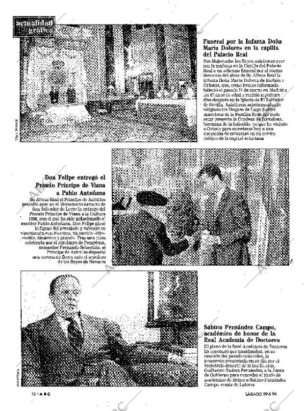 ABC MADRID 29-06-1996 página 12