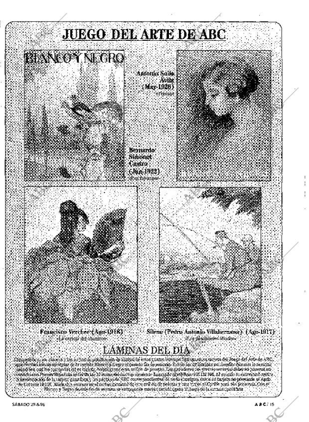 ABC MADRID 29-06-1996 página 15