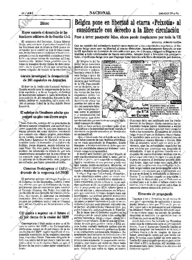 ABC MADRID 29-06-1996 página 26