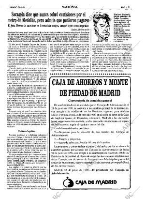 ABC MADRID 29-06-1996 página 31