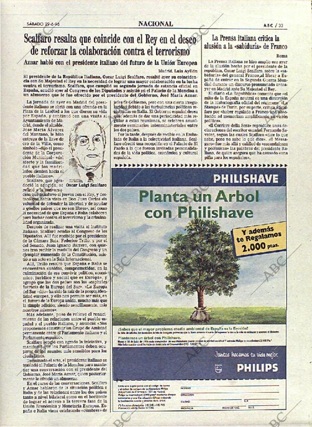 ABC MADRID 29-06-1996 página 33