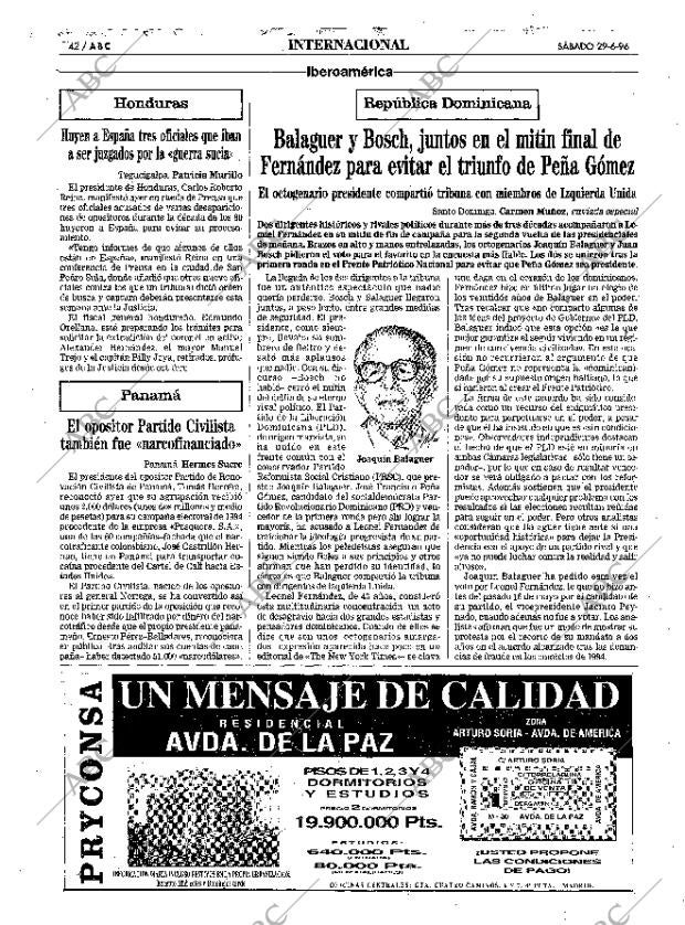 ABC MADRID 29-06-1996 página 42