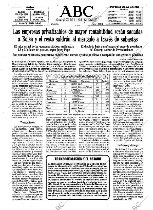 ABC MADRID 29-06-1996 página 43