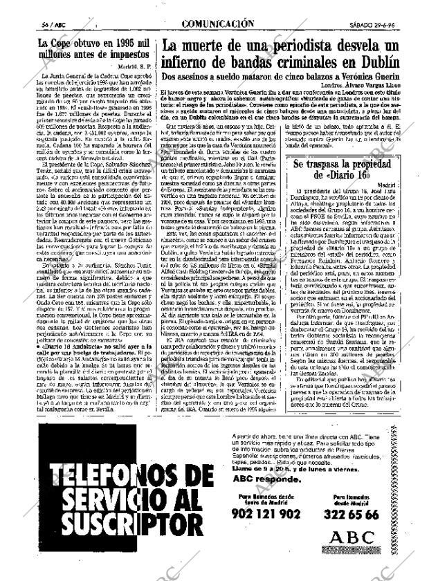 ABC MADRID 29-06-1996 página 56