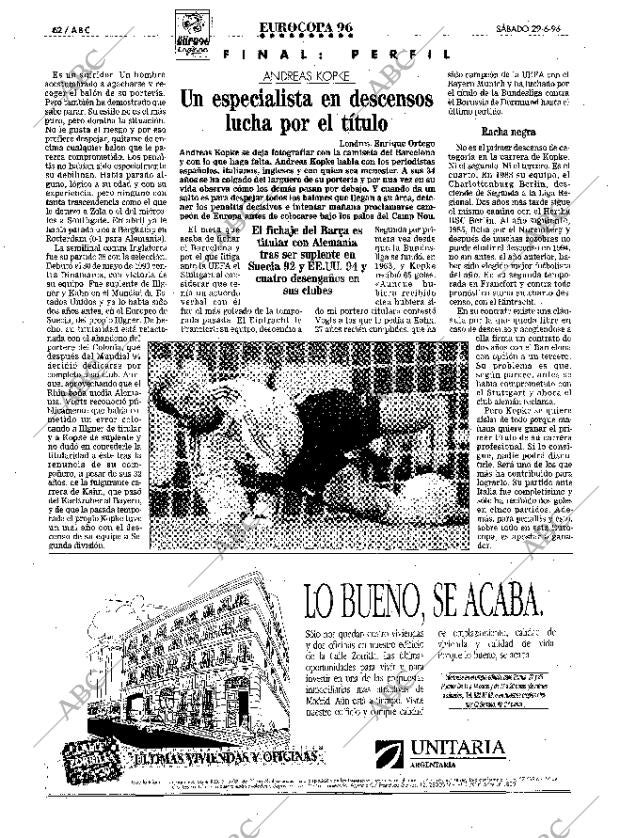 ABC MADRID 29-06-1996 página 62