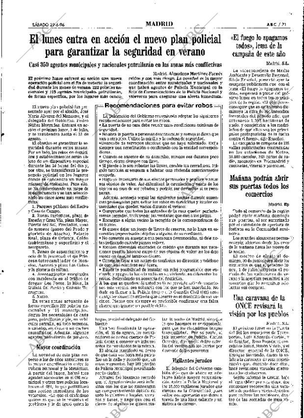 ABC MADRID 29-06-1996 página 71