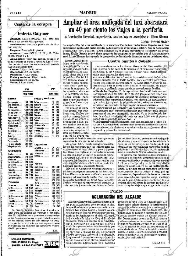 ABC MADRID 29-06-1996 página 72