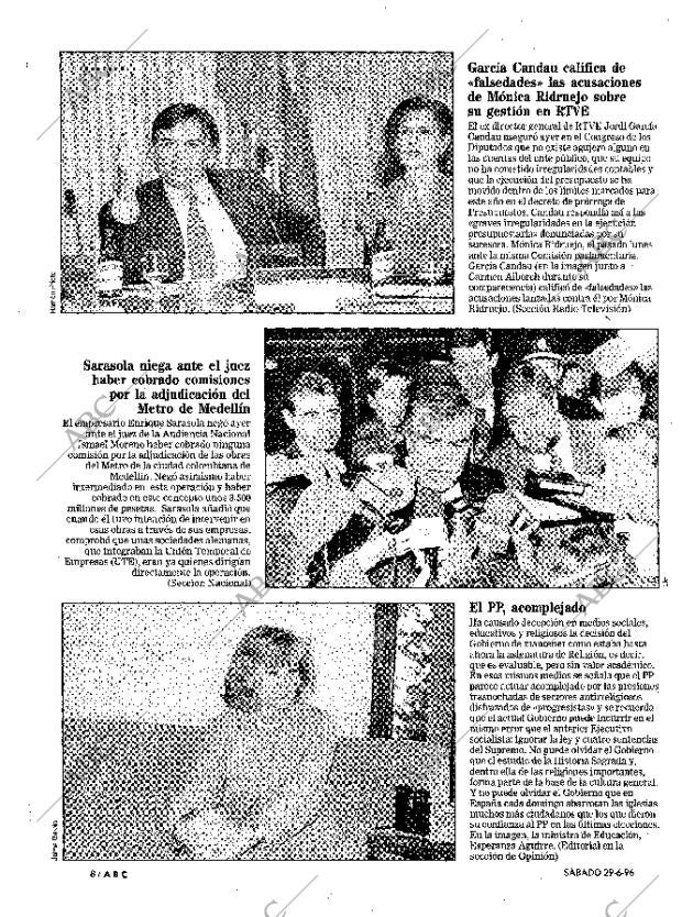 ABC MADRID 29-06-1996 página 8