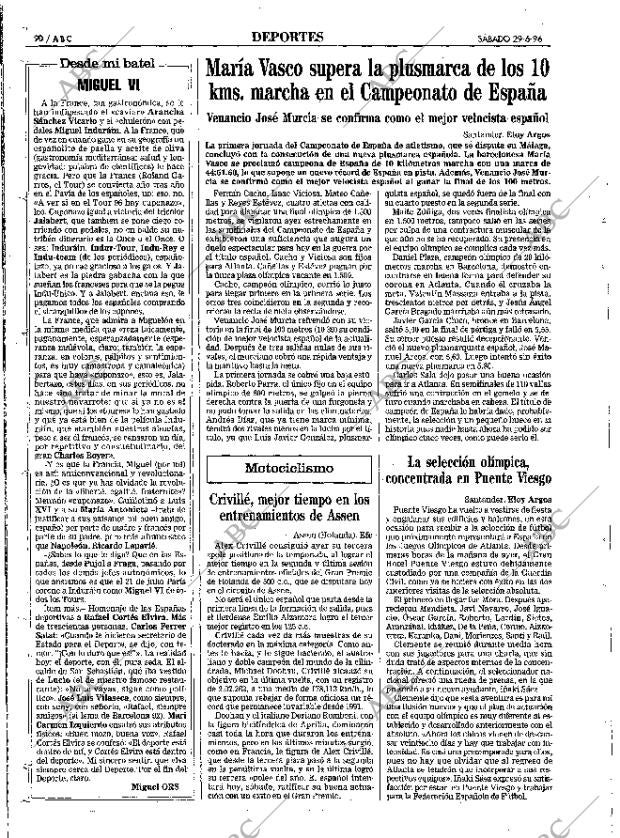 ABC MADRID 29-06-1996 página 90