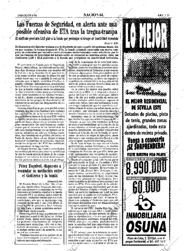 ABC SEVILLA 29-06-1996 página 21