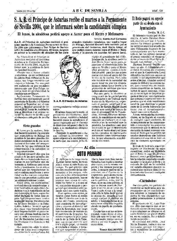 ABC SEVILLA 29-06-1996 página 39