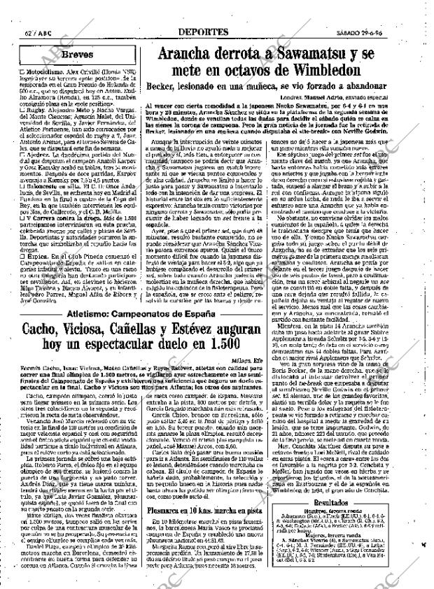 ABC SEVILLA 29-06-1996 página 62