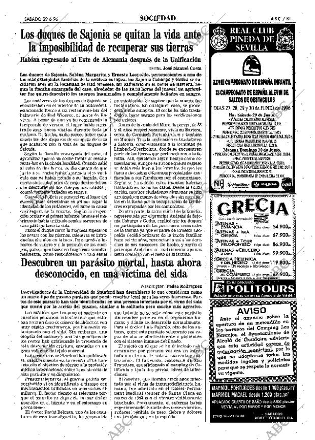 ABC SEVILLA 29-06-1996 página 81