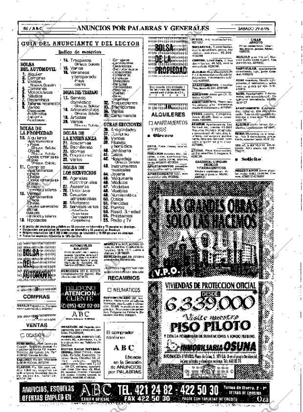 ABC SEVILLA 29-06-1996 página 86