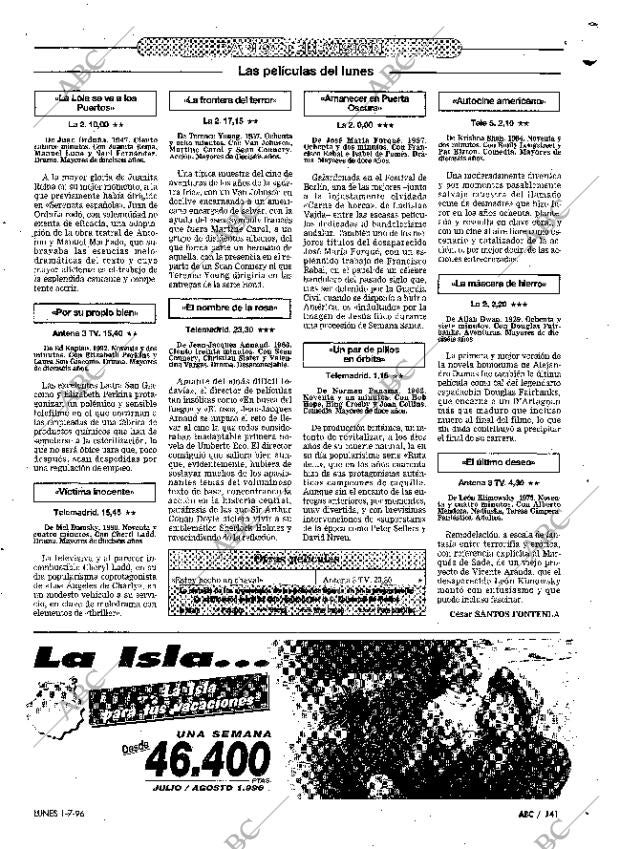 ABC MADRID 01-07-1996 página 141