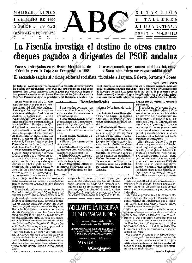 ABC MADRID 01-07-1996 página 19