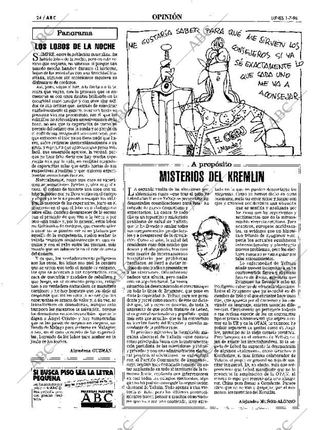 ABC MADRID 01-07-1996 página 24