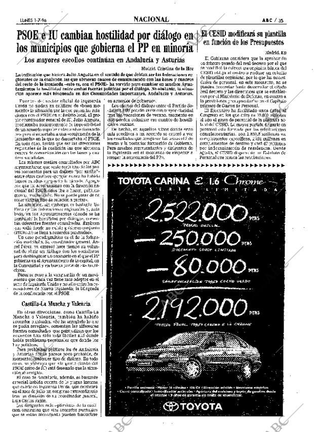 ABC MADRID 01-07-1996 página 35