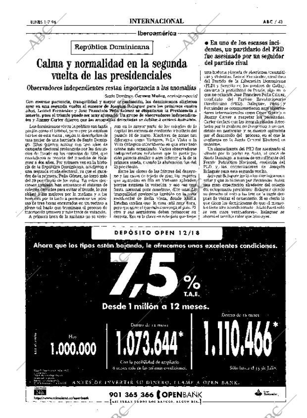 ABC MADRID 01-07-1996 página 43