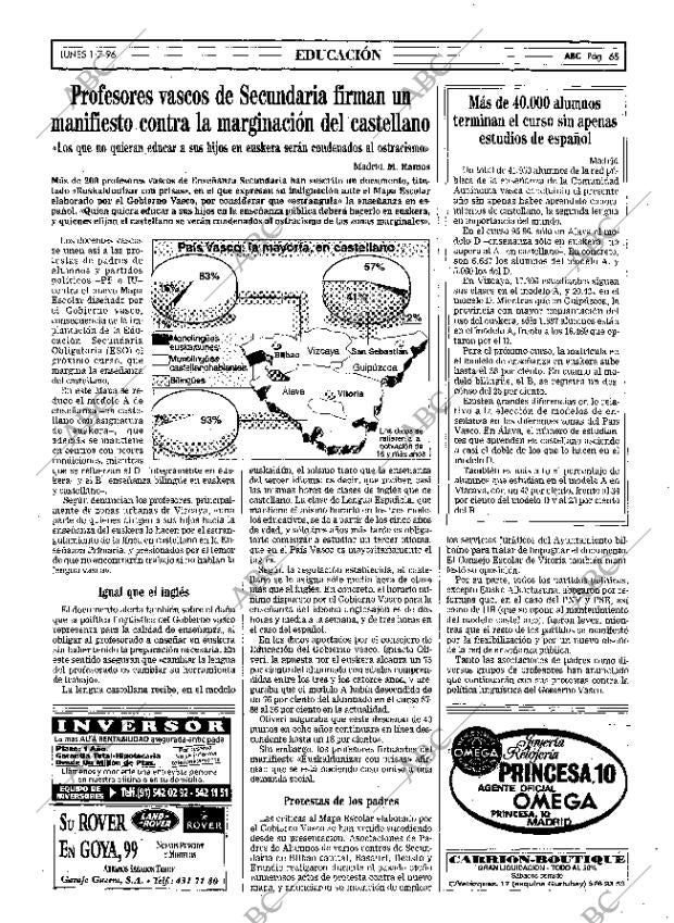 ABC MADRID 01-07-1996 página 65