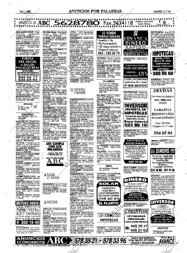 ABC MADRID 02-07-1996 página 106