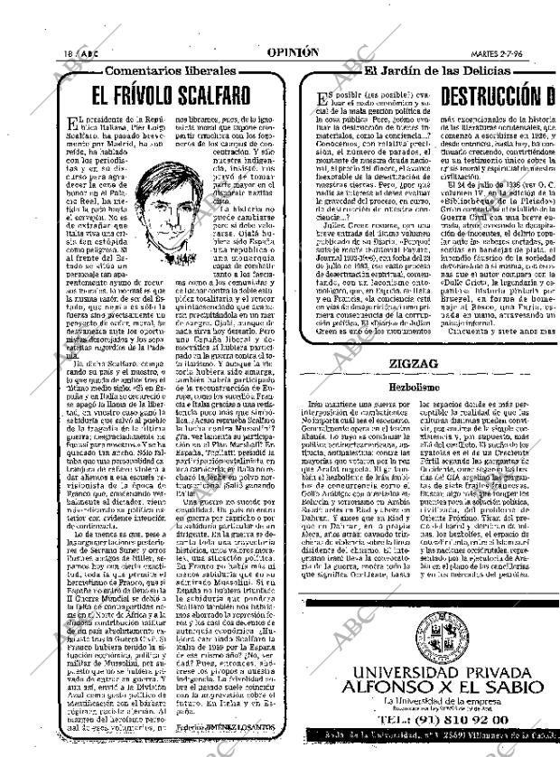 ABC MADRID 02-07-1996 página 18
