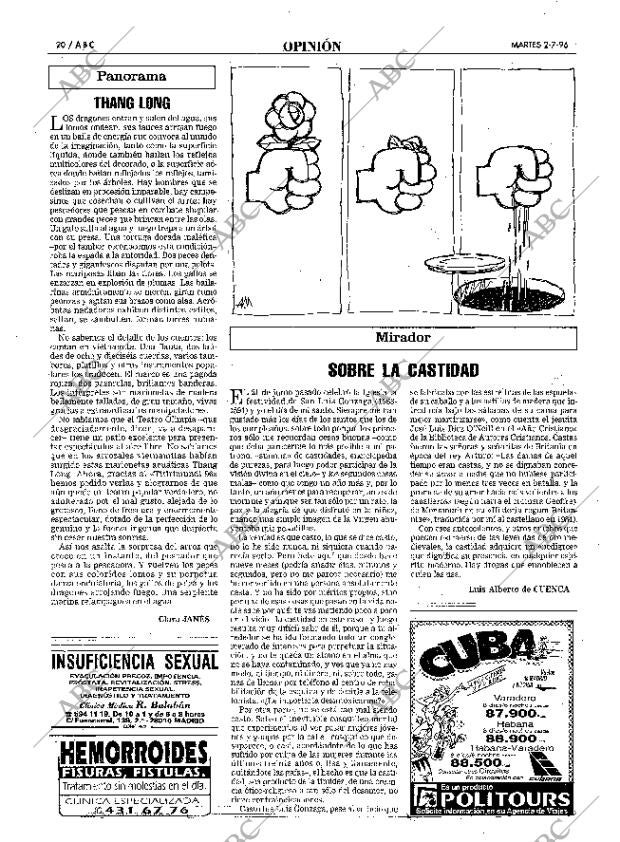 ABC MADRID 02-07-1996 página 20