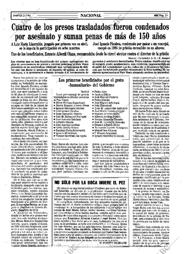 ABC MADRID 02-07-1996 página 21