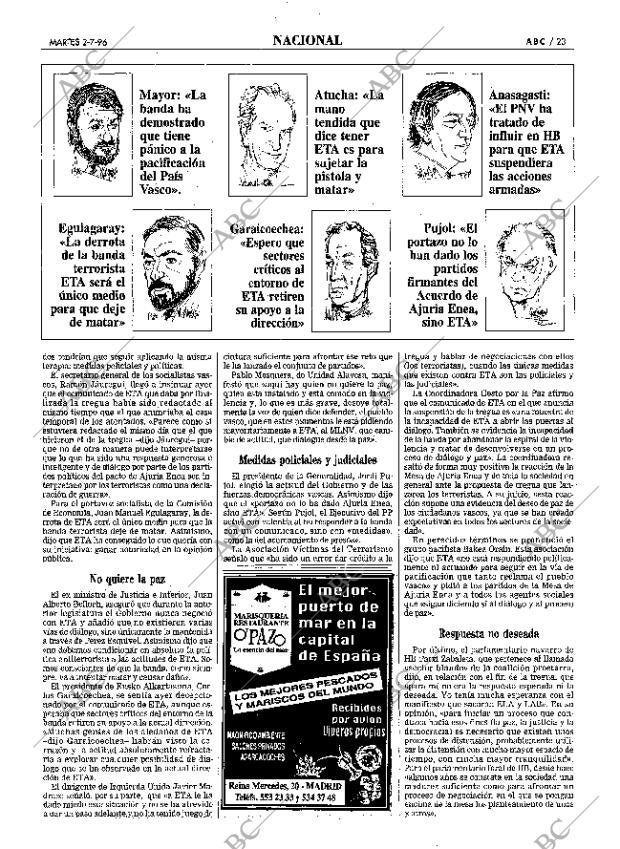 ABC MADRID 02-07-1996 página 23