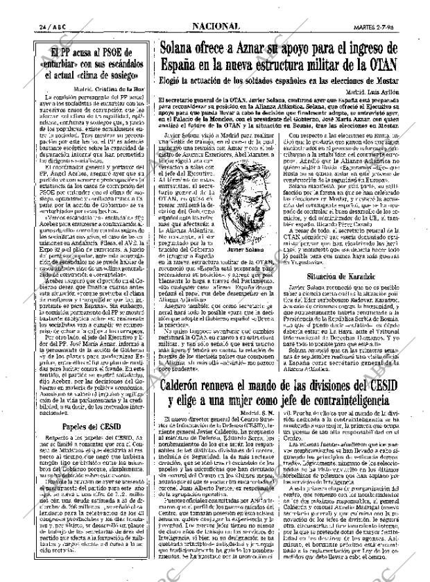 ABC MADRID 02-07-1996 página 24