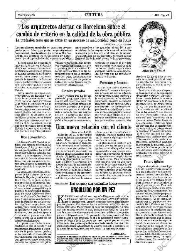ABC MADRID 02-07-1996 página 45